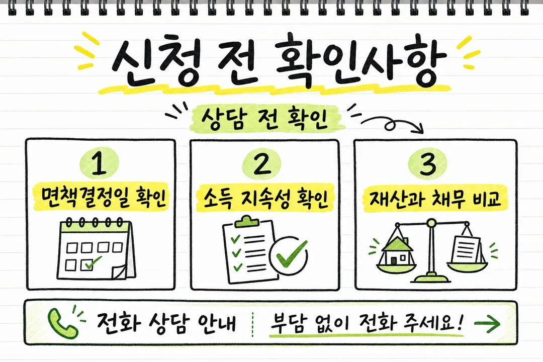신청 전 확인사항