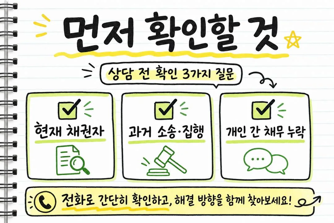 먼저 확인할 것
